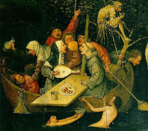 Hieronymus Bosch, La nave dei dannati