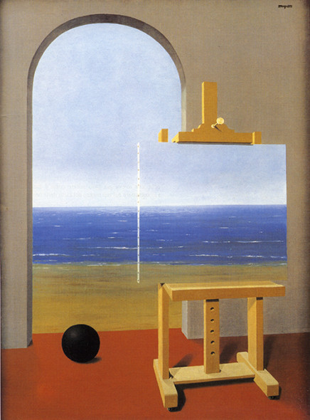R. Magritte, La condizione umana II, 1935