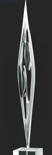 Cappello "Senza titolo" 1975 scultura in acciaio, h cm 225
