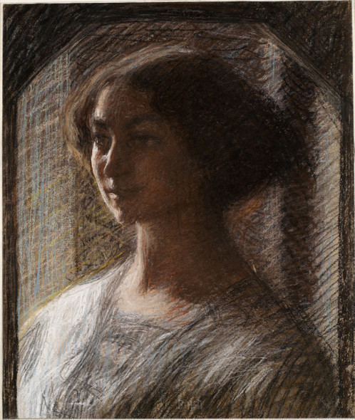 Giacomo Balla - Artemisia (Fanciulla), controluce, 1907