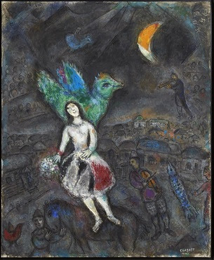 Marc Chagall (1887 – 1985), L’Ecuyere, 1976. Olio su tela. 114x154,50 cm. (stima: 600 000 – 800 000€)