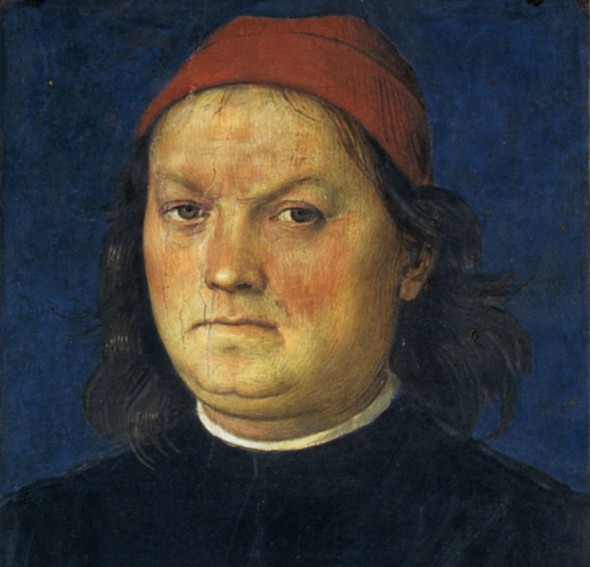 Pietro Perugino, Autoritratto, Perugia, Collegio del Cambio