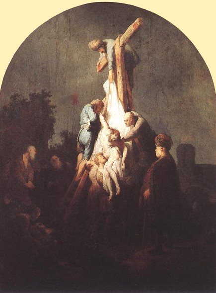Rembrandt, Deposizione dalla croce, 1633 ca