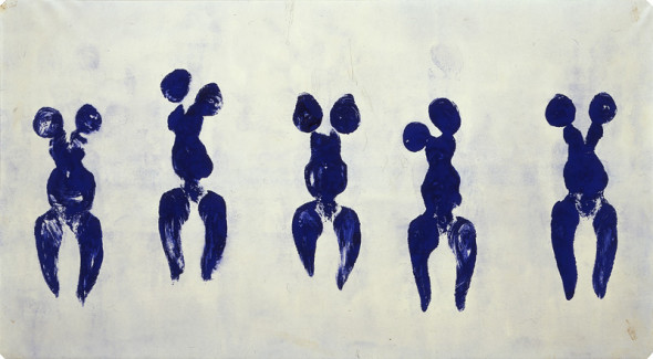 Yves Klein, Antropometria dell'epoca blu, 1960
