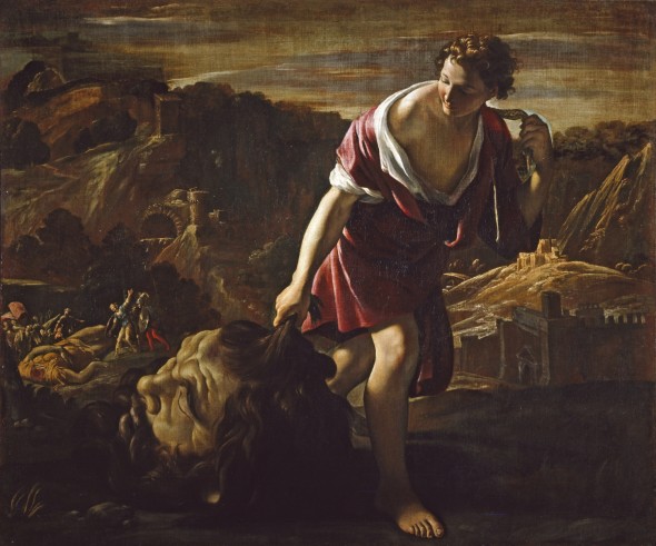 Giovanni Lanfranco Davide con la testa di Golia 1617 circa Olio su tela Fondazione di Studi di Storia dell’Arte Roberto Longhi, Firenze