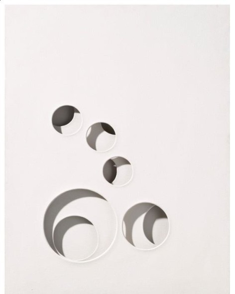 PAOLO SCHEGGI (1940-1971) Intersuperficie curva Acrylic on canvas 80 x 60cm Executed: 1969 Estimate: €300,000-500,000