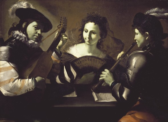 Mattia Preti Concerto a tre figure 1630 circa Olio su tela Fondazione di Studi di Storia dell’Arte Roberto Longhi, Firenze