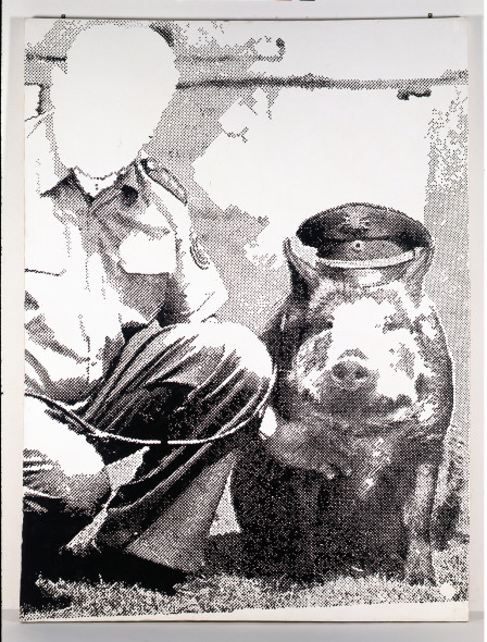 Sigmar Polke, Polizeischwein, 1986 Private Collection Ph: Wolfgang Morell © The Estate of Sigmar Polke by SIAE 2016