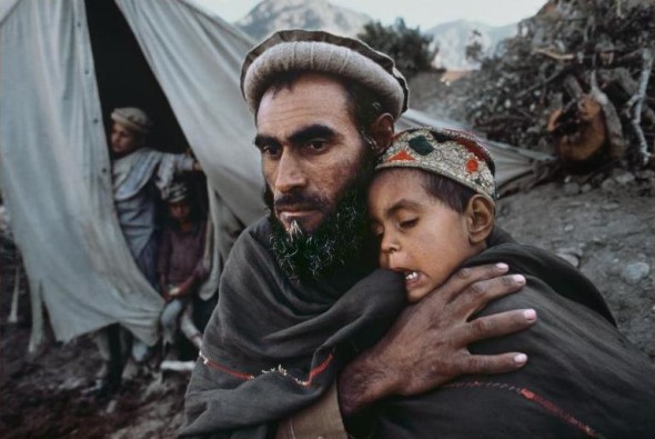 Rifugiato in campo profughi, Steve McCurry, Pakistan, 1984