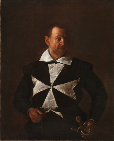 Michelangelo Merisi detto Caravaggio, Ritratto di cavaliere di Malta, 1608