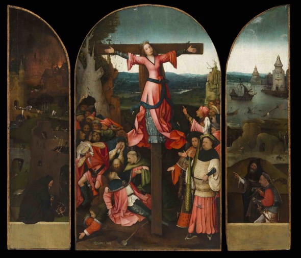 Trittico di Santa Liberata dopo il restauro, Bosch