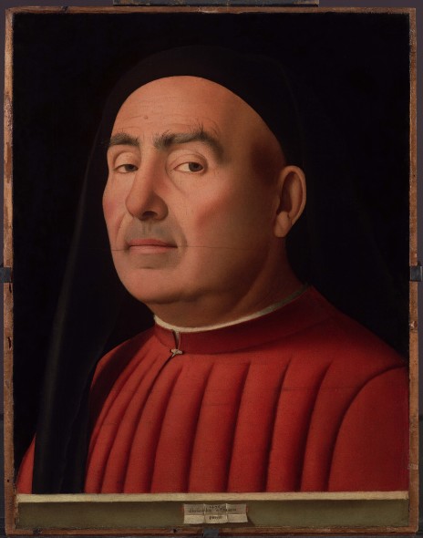 ''Ritratto d'uomo'', Antonello da Messina
