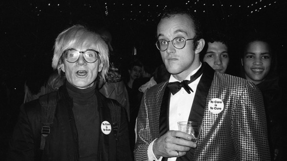 Keith Haring e Andy Warhol