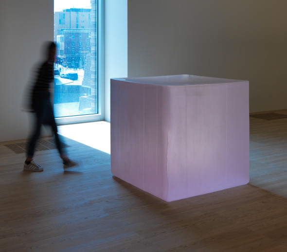 Roni Horn Pink Tons 2009. Purchased with funds provided by Tate Americas Foundation, the North American Acquisitions Committee, the Art Fund, Tate Members, Tate Patrons, the artist and with additional assistance from Dominque Levy in honor of Dorothy Berwin 2016
