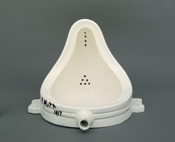 Marcel Duchamp Fountain 1917, replica 1964. Purchased with assistance from the Friends of the Tate Gallery 1999