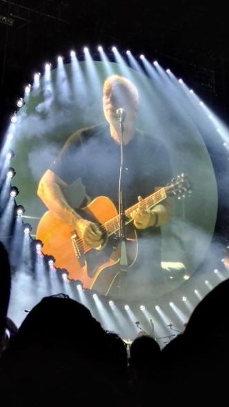 David Gilmour live a Pompei © Mirella Maselli