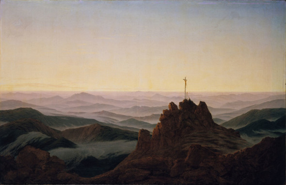 C.D. Friedrich, Mattino sul Riesengebirge, 1810-1811