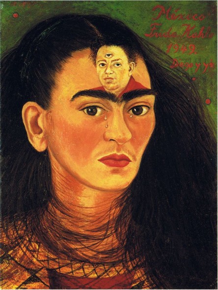 F.Kahlo, Diego and I, 1949