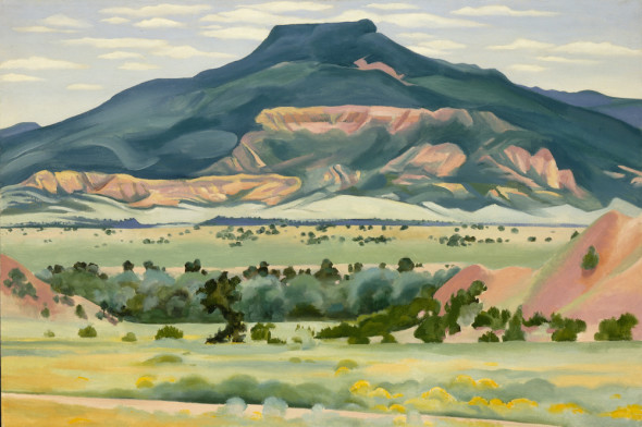 Georgia O'Keeffe, My Front Yard, Summer, 1941, olio su tela