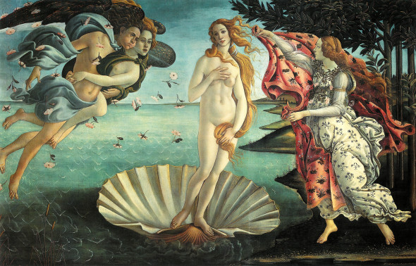 La nascita di Venere di Botticelli