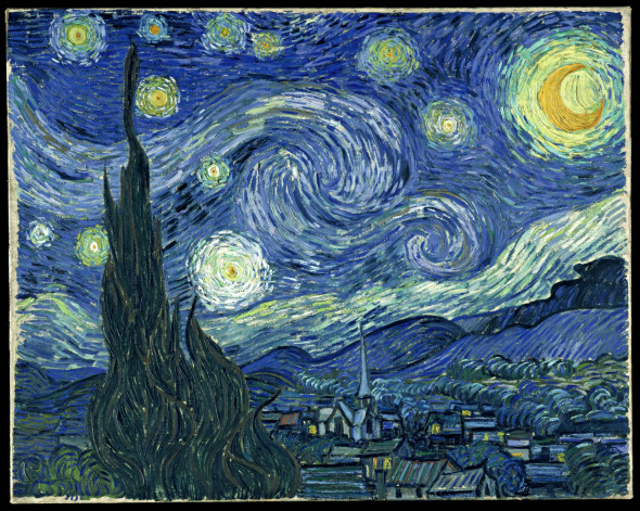 V.Van Gogh, Notte stellata 1889
