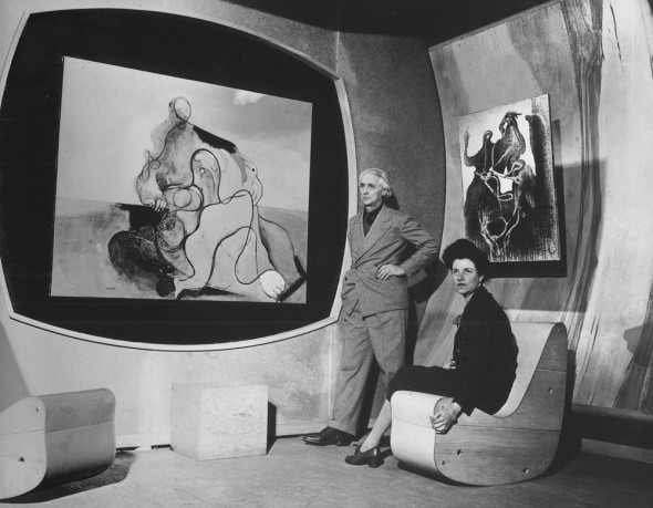 Peggy Guggenheim e Max Ernst  Foto © The Solomon R. Guggenheim Foundation