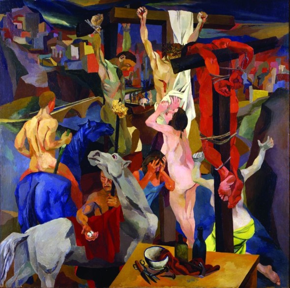 Renato Guttuso Crocifissione 1940-41 Olio su tela Roma, Galleria Nazionale d'Arte Moderna e Contemporanea