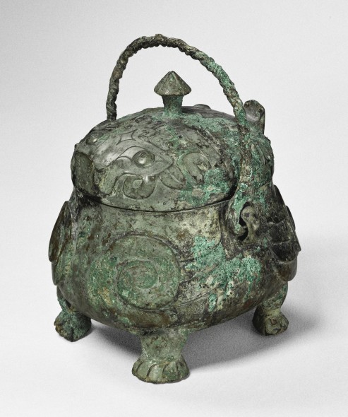 Rare Bronze Double-Own-Form Ritual Vessel (You)