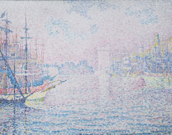 Paul Signac. Marseille. Le Vieux Port, 1906 Olio su tela, 73 x 92 cm. Collezione privata Fotografia: Maurice Aeschimann 