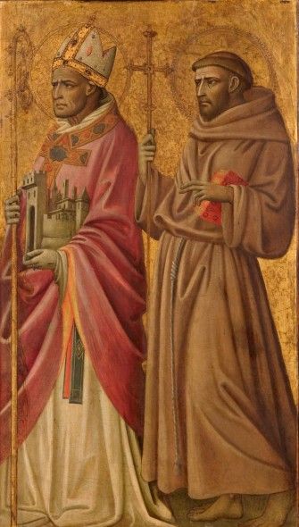Giovanni dal Ponte, San Gimignano e San Francesco d’Assisi, Philadelphia, The Philadelphia Museum of Art , John G. Johnson Collection