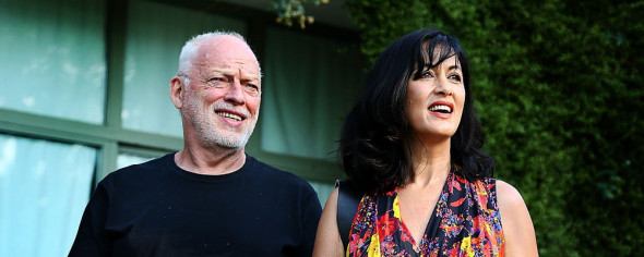 Polly Samson e David Gilmour