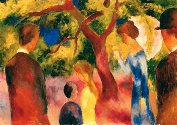 Caratterizzato da circa 70 opere e 90 mostre in tutto, la mostra presenterà l'almanacco e, in particolare attraverso i principali gruppi di opere di Kandinsky e Marc, illustra la rivoluzione in pittura avvenuta tra il 1908 e il 1914.