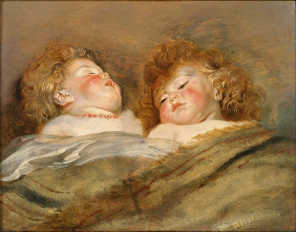 Peter Paul Rubens, Due fanciulli dormienti, 1612-1613