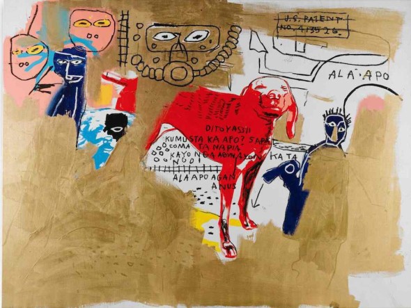 Jean-Michel Basquiat e Andy Warhol Dog, 1984 MUDEC Milano Mugrabi Collection