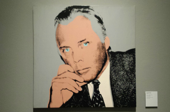 Andy Warhol Giorgio Armani, 1981 (Foto Luca Zuccala)