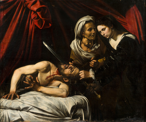 Giuditta che decapita Oloferne, possibile attribuzione a Caravaggio, Tolosa.
