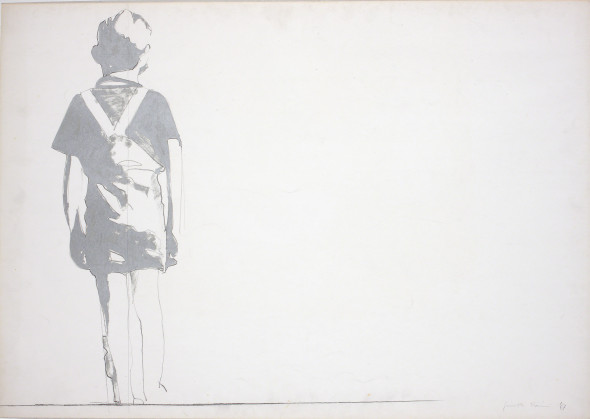 Giosetta Fioroni "Bambino" (1968) Pittura , Olio , 80 cm x 180 cm Stima: 15.000 € - 20.000 € Prezzo incluso spese  con o senza imposte 52.500 €  Sotheby's , Milano Italia, 24/11/2015 Top Price Top Lot 