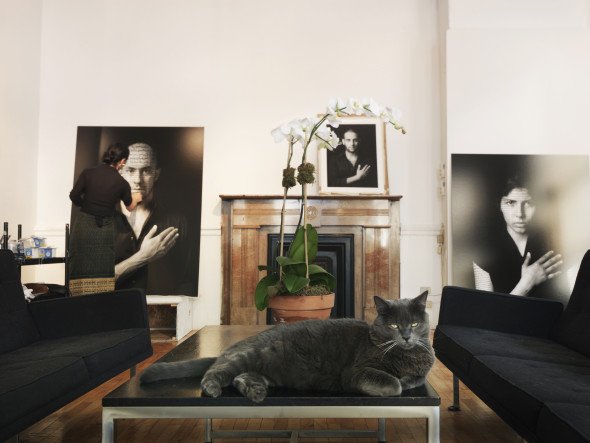 lo studio di  - Shirin Neshat New York XII/2011  - Fotografo: MARCO ANELLI