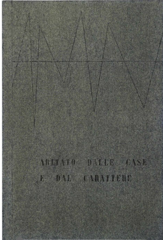Vincenzo Agnetti Ritratto di abitante (Portrait of a citizen) (1971-1972) Christie's Top Lot Top Price Poesia Visiva Arte Concettuale 