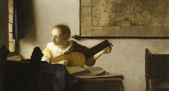 Vermeer, napoli, capodimonte