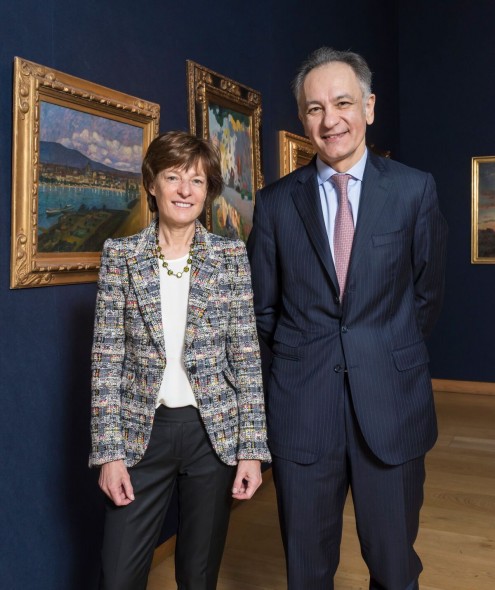 Patricia Barbizet & Guillaume Cerutti. Christie's London, 14 December 2016
