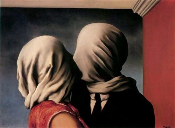 Magritte, Gli Amanti, 1928