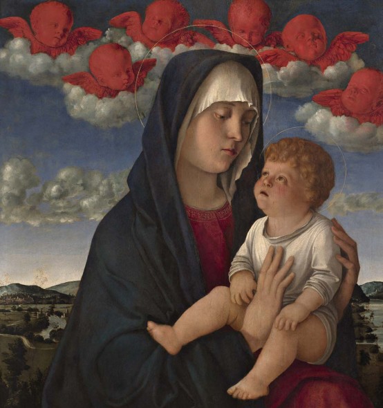 Giovanni Bellini, Madonna dei cherubini rossi