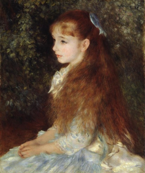 Pierre-Auguste Renoir, Mademoiselle Irène Cahen d’Anvers (La piccola Irene), 1880 