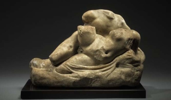 A Roman Marble Group of Two Lovers, circa 1st/2nd Century A.D. (est. £180,000-220,000)