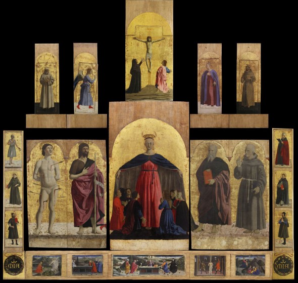 Piero della Francesca, polittico della Misericordia