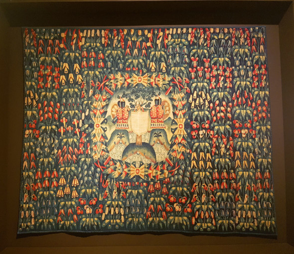 Bellissimo Milefiori da De Wit Fine Tapestries di Mechelen
