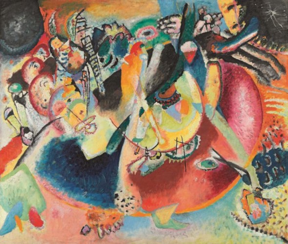 Vasilij Kandinskij Improvvisazione sulle forme fredde, 1914 Olio su tela, cm 119 x 139 Mosca, Galleria Tret’jakov © State Tretyakov Gallery, Moscow, Russia