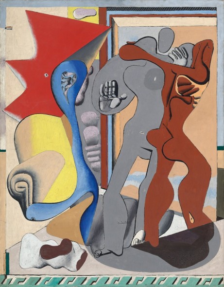 Le Corbusier,  Femme grise, homme rouge et os devant une porte 1931 Christie's