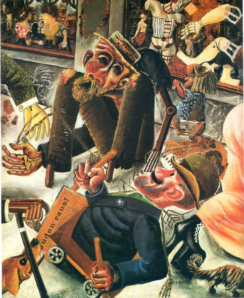 Otto Dix, Pragerstrasse, 1920